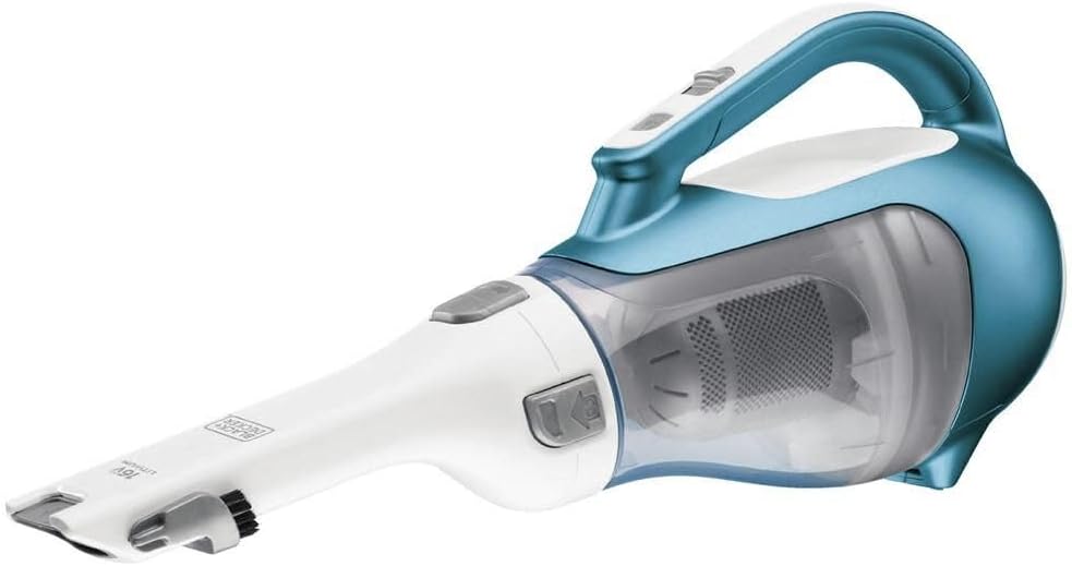 Powerful Cordless Dustbuster Handheld Vacuum - Compact Design with Crevice Tool and Rotating Nozzle for Effortless Home and Car Cleaning