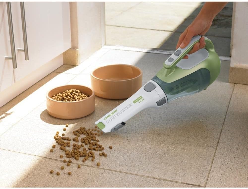 Powerful Cordless Dustbuster Handheld Vacuum - Compact Design with Crevice Tool and Rotating Nozzle for Effortless Home and Car Cleaning