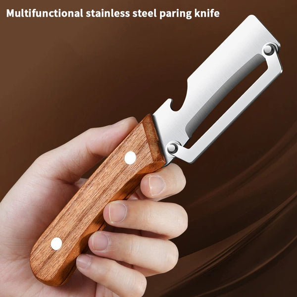RusticGrip Stainless Steel Vegetable Peeler
