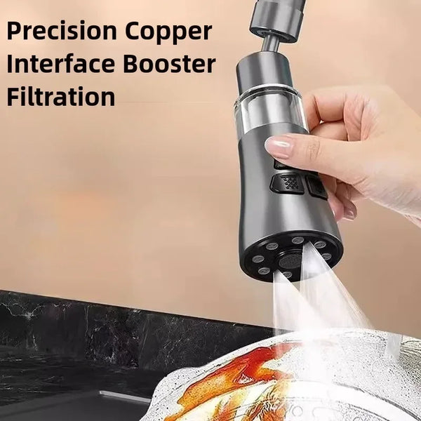 EasyFlow Rotating Faucet Extender Pro